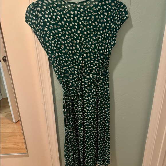Reformation Carina Midi Dress in Green - Picture 5 of 5